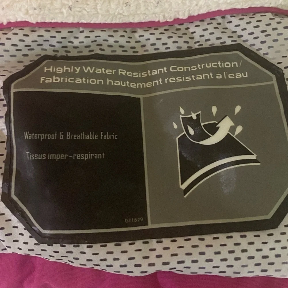 Columbia-Small Women’s Windy Ridge Winter Snow/Ski Jacket fuchsia/brown. VG cond - Picture 14 of 16